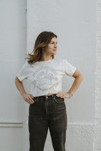 Load image into Gallery viewer, Women&#39;s Breakfast Club Tee Cropped